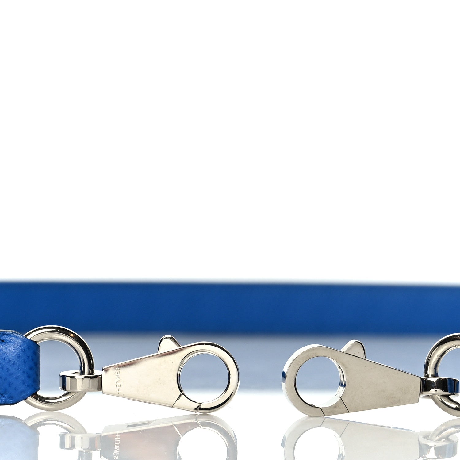 Hermes Epsom 16mm Tressage Shoulder Strap Blue Zellige Rouge 3 of 4