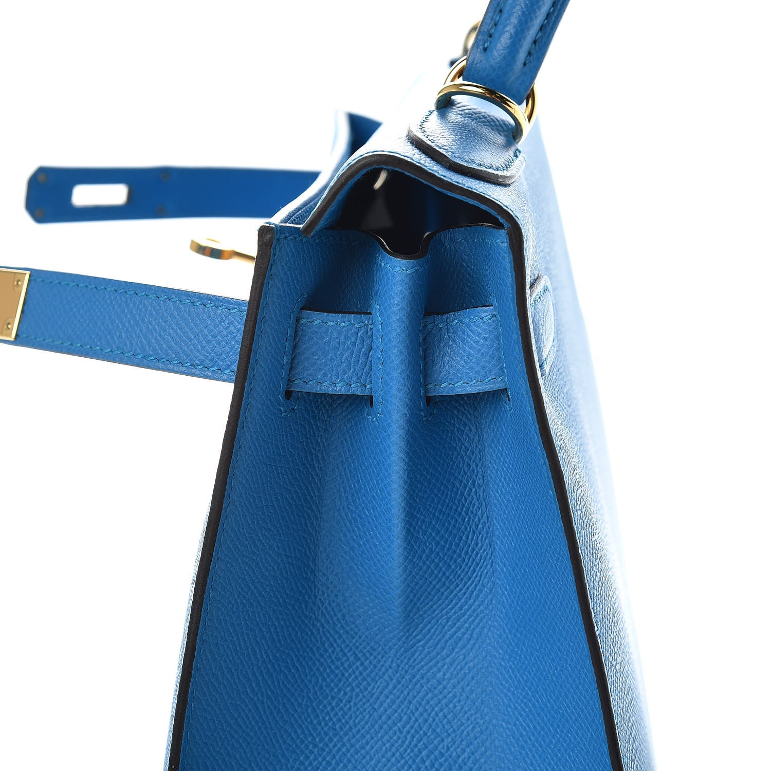 Hermes Epsom Kelly Sellier 28 Bleu Zanzibar 12 of 43
