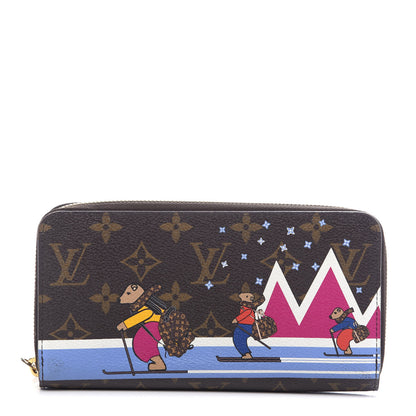 Louis Vuitton Monogram 2018 Christmas Animation Zippy Wallet 1 of 6
