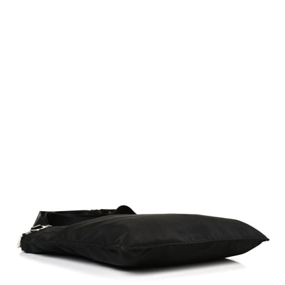 Prada Nylon Vela Flat Messenger Bag Black 4 of 10