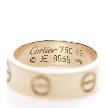 Cartier 18K Yellow Gold 5.5mm LOVE Ring 49 4.75 4 of 4