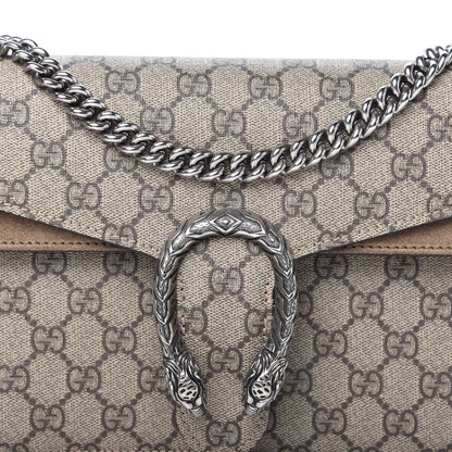 Gucci GG Supreme Monogram Small Dionysus Shoulder Bag Taupe 10 of 10