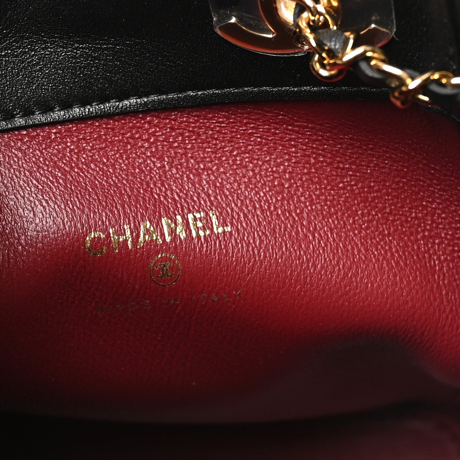Chanel Pony Hair Cheetah Printed CC Chain Bucket Bag Light Beige Black 5 of 10