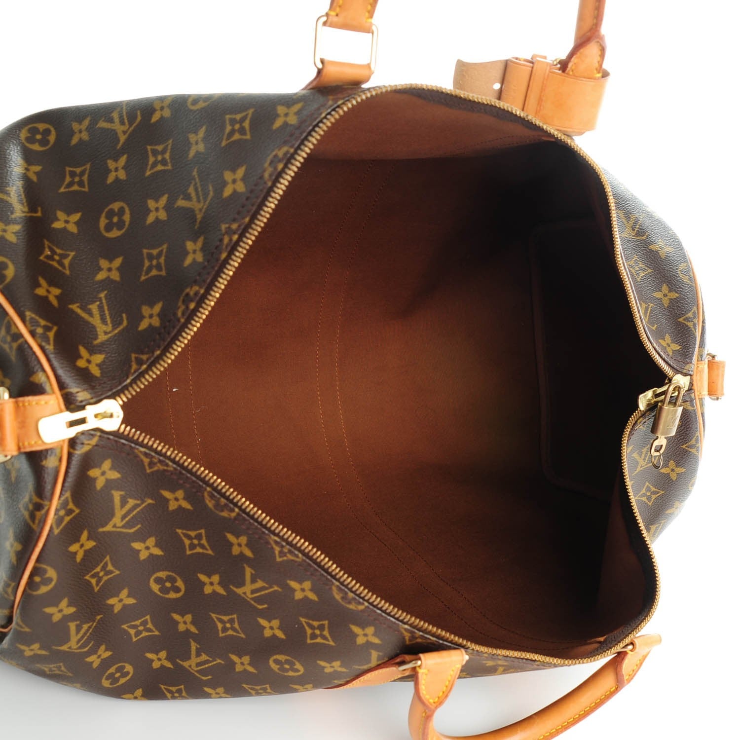 Louis Vuitton Monogram Keepall Bandouliere 55 7 of 8