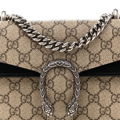 Gucci GG Supreme Monogram Mini Dionysus Shoulder Bag Black 8 of 13