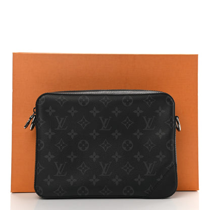 Louis Vuitton Reverse Monogram Eclipse Trio Messenger Large Pochette 6 of 6