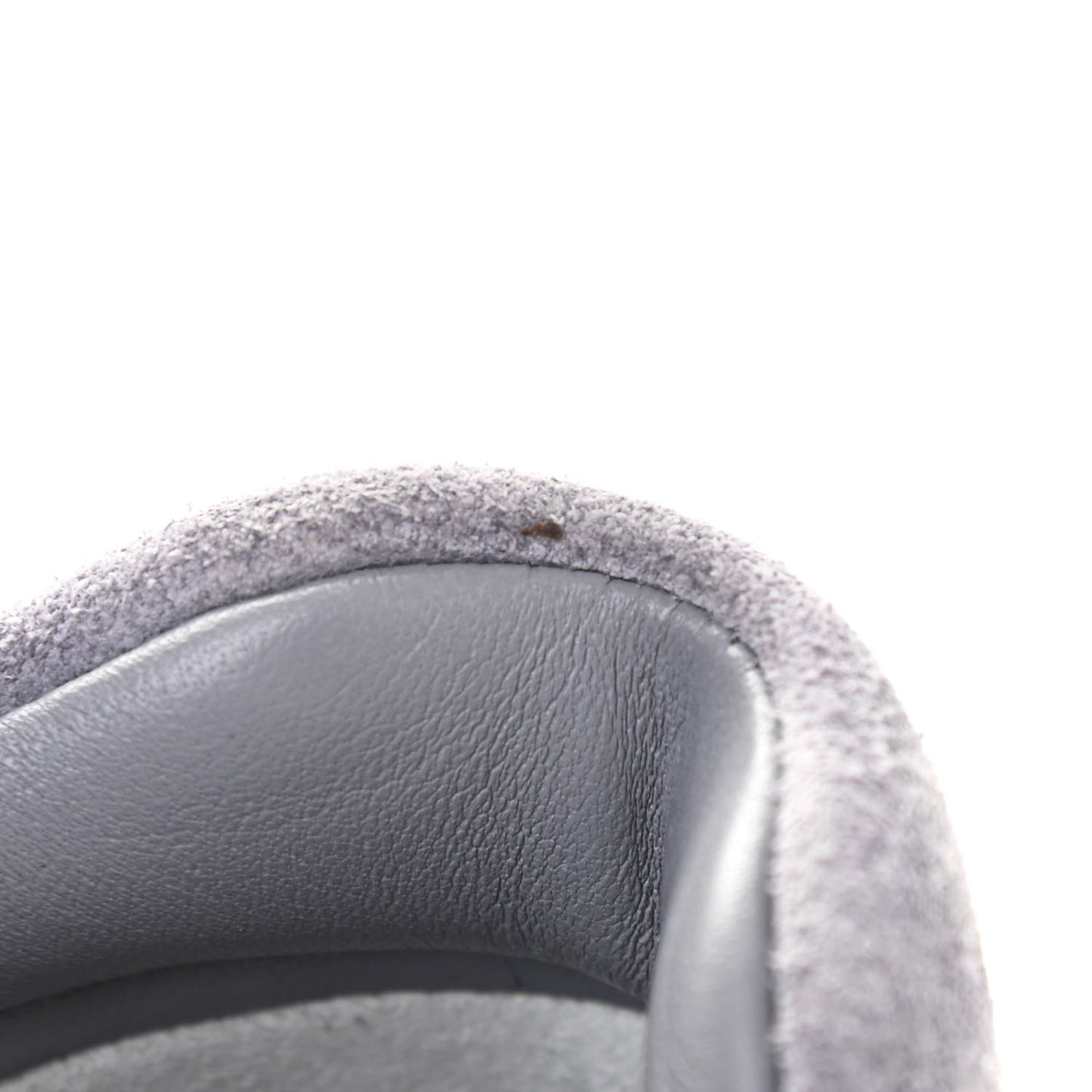 Suede Calfskin CC Sneakers 35.5 Black