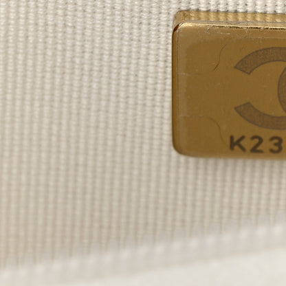 Chanel Pearly Caviar Quilted Fit For You Wallet On Chain WOC White 8 of 12