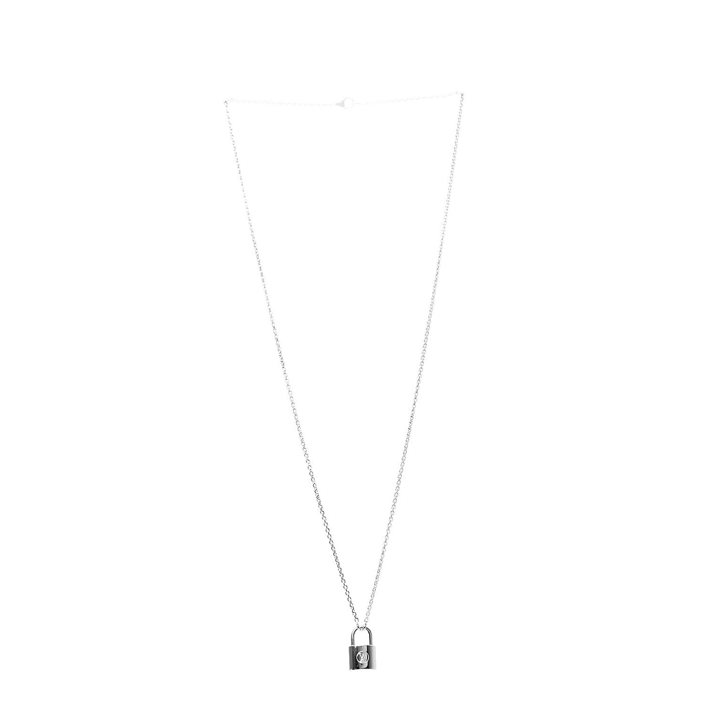 Sterling Silver Lockit Necklace