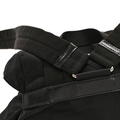 Prada Nylon Vela Single Buckle Backpack  Black 14 of 15