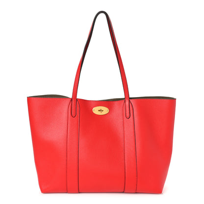 Mulberry Small Classic Grain Bayswater Tote Ruby Red 1 of 8