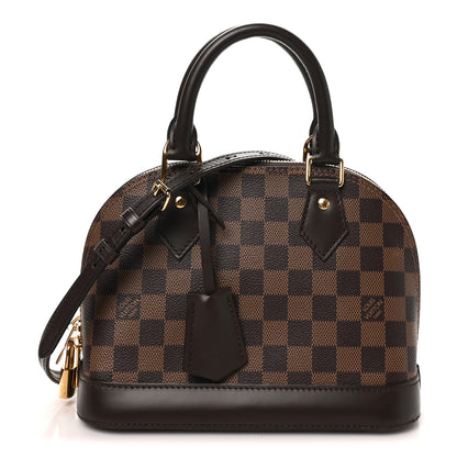 Louis Vuitton Damier Ebene Alma BB 1 of 10