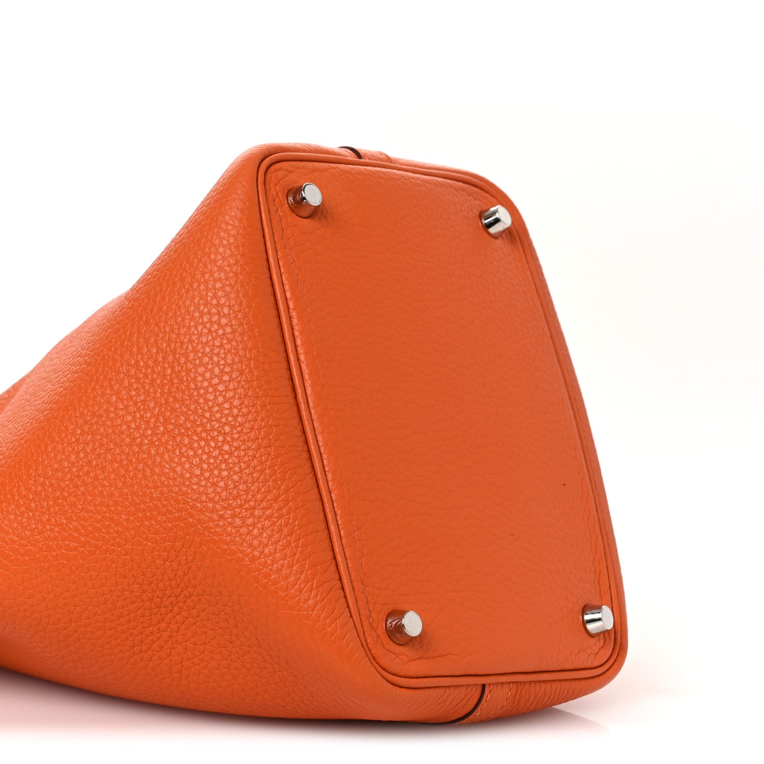 Hermes Taurillon Clemence Picotin Lock 18 PM Orange 9 of 12