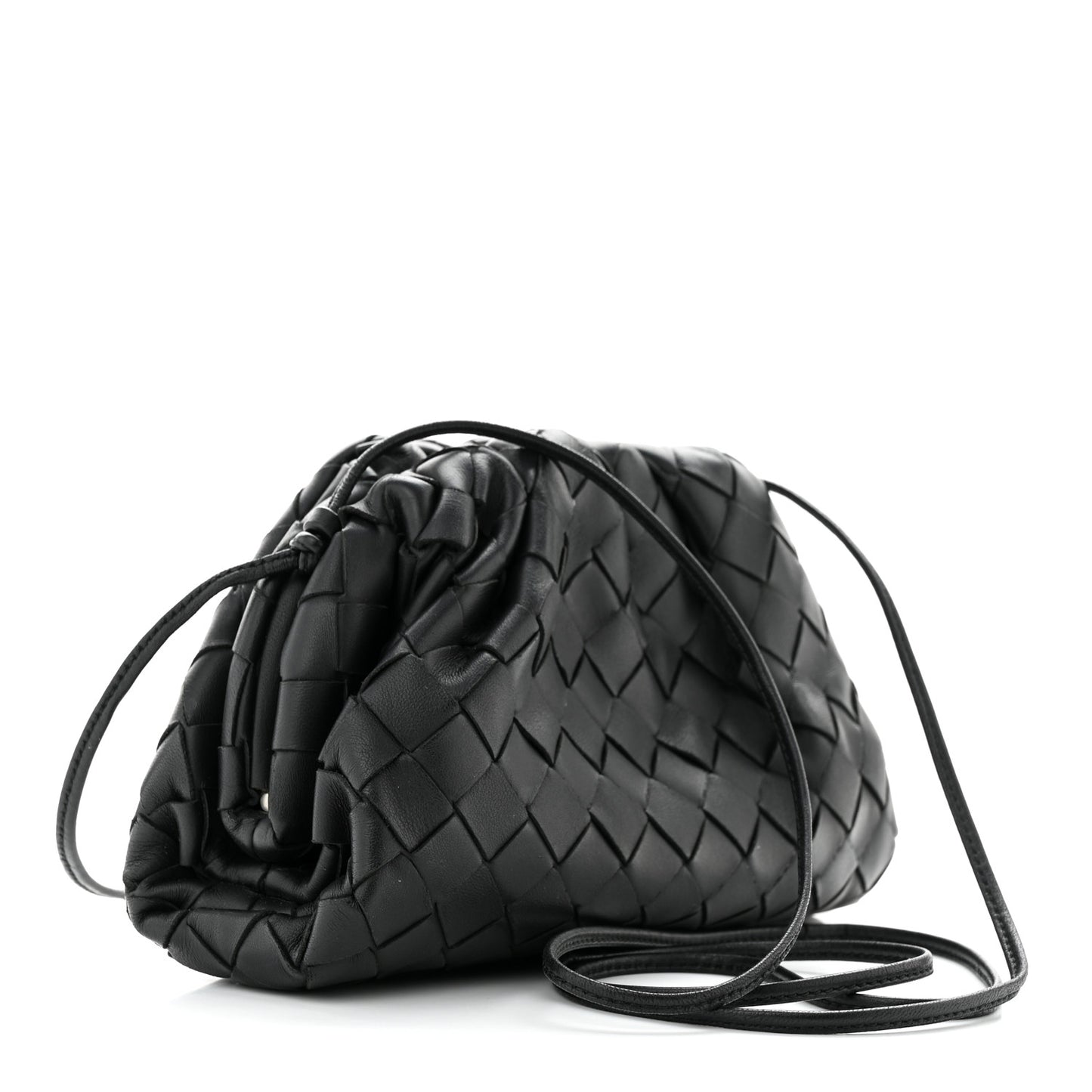 Nappa Intrecciato The Mini Pouch Black