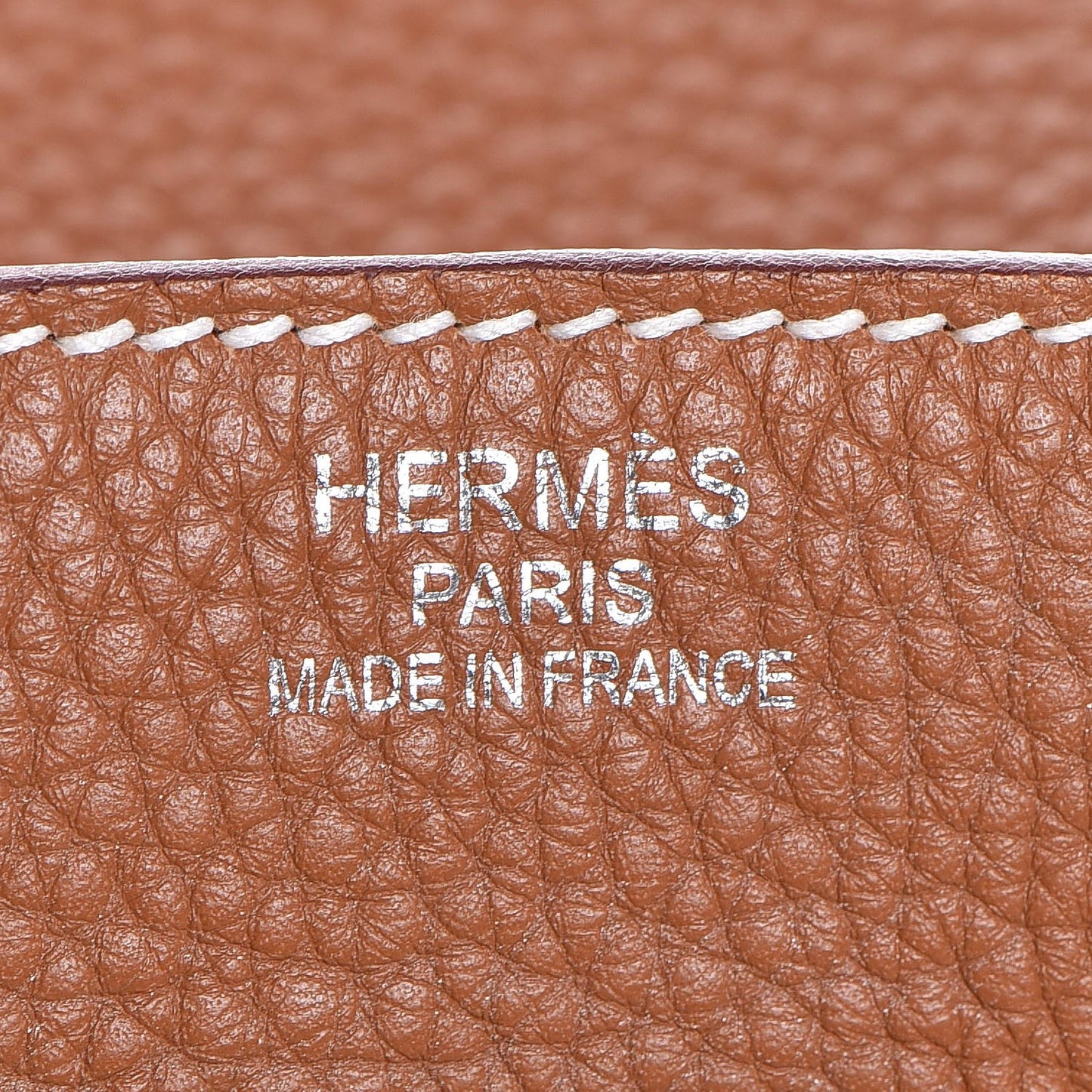 Taurillon Clemence Birkin 35 Gold