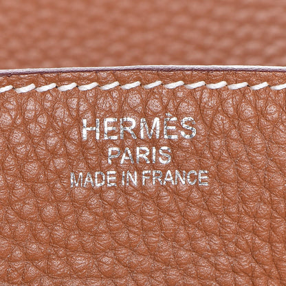 Hermes Taurillon Clemence Birkin 35 Gold 24 of 39