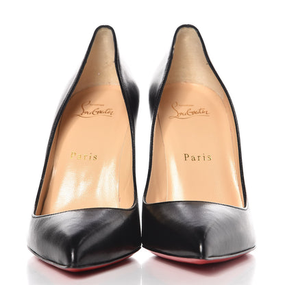 Christian Louboutin Shiny Nappa Pigalle Follies 100 Pumps 37.5 Black 3 of 10