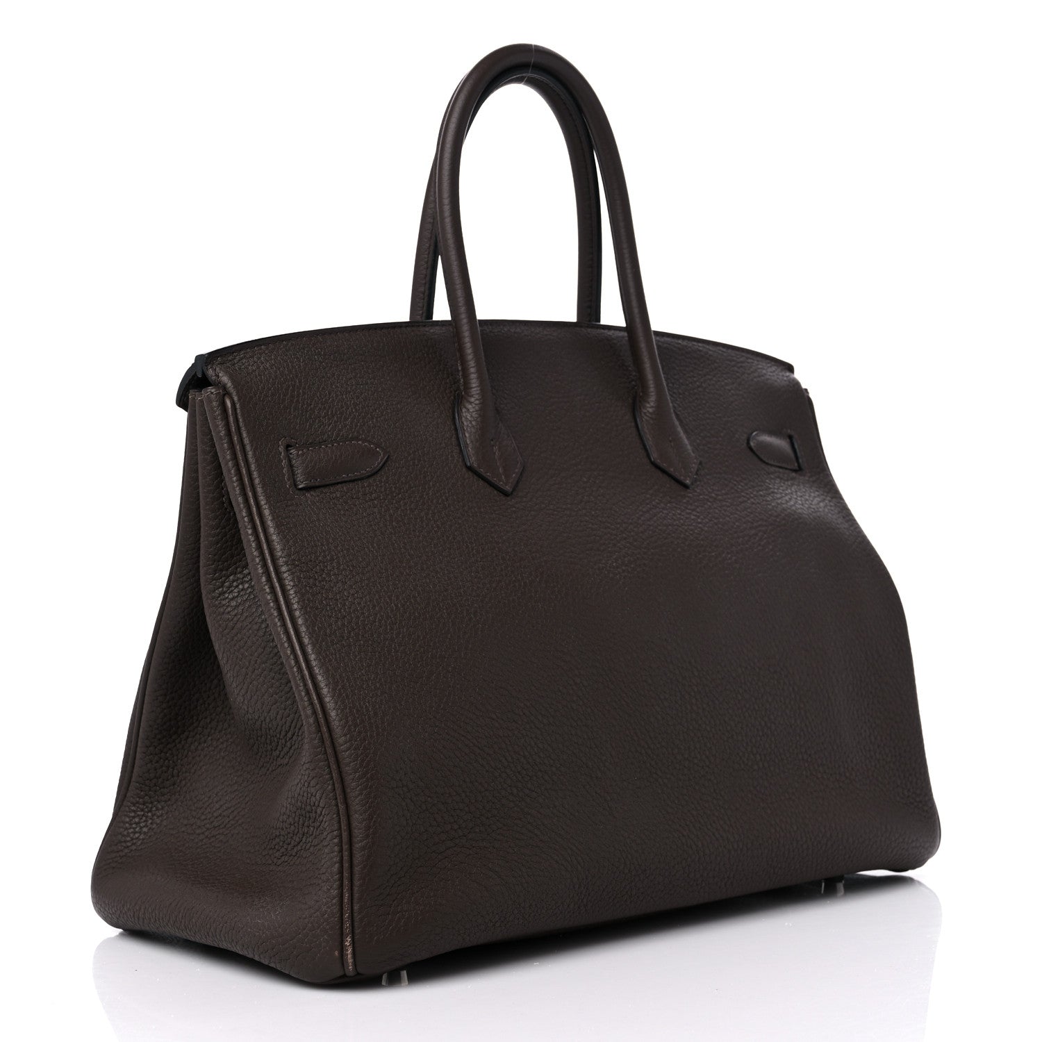 Hermes Taurillon Clemence BIRKIN 35 Cafe 3 of 14