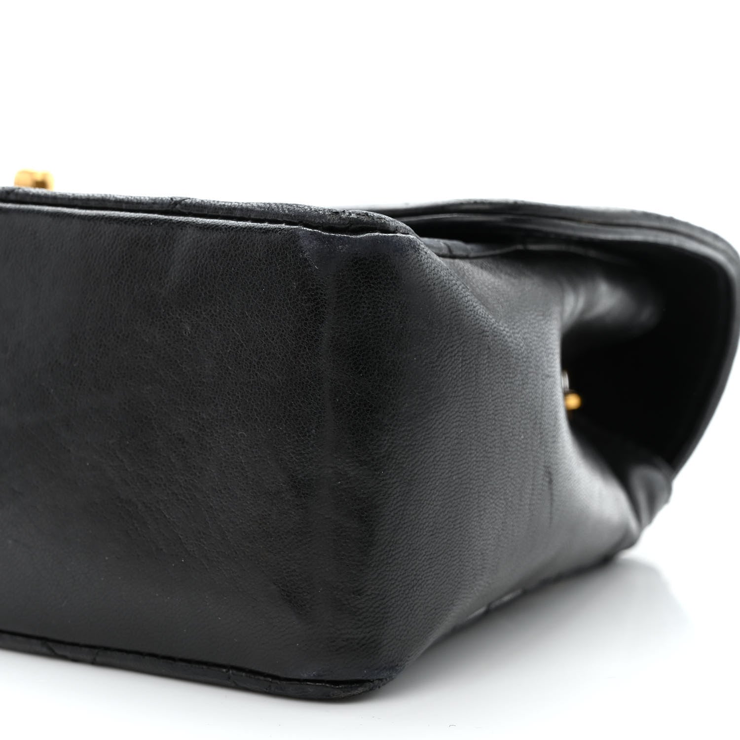 Chanel Lambskin Quilted Small Single Flap Black 13 of 15
