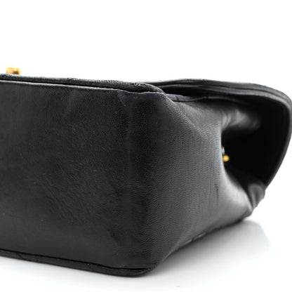 Chanel Lambskin Quilted Small Single Flap Black 13 of 15