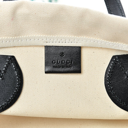 Gucci Canvas Chateau Marmont Drawstring Tote Beige 5 of 9