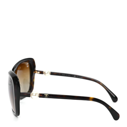 Chanel Pearl Polarized Square Sunglasses 5303-H Brown 3 of 6