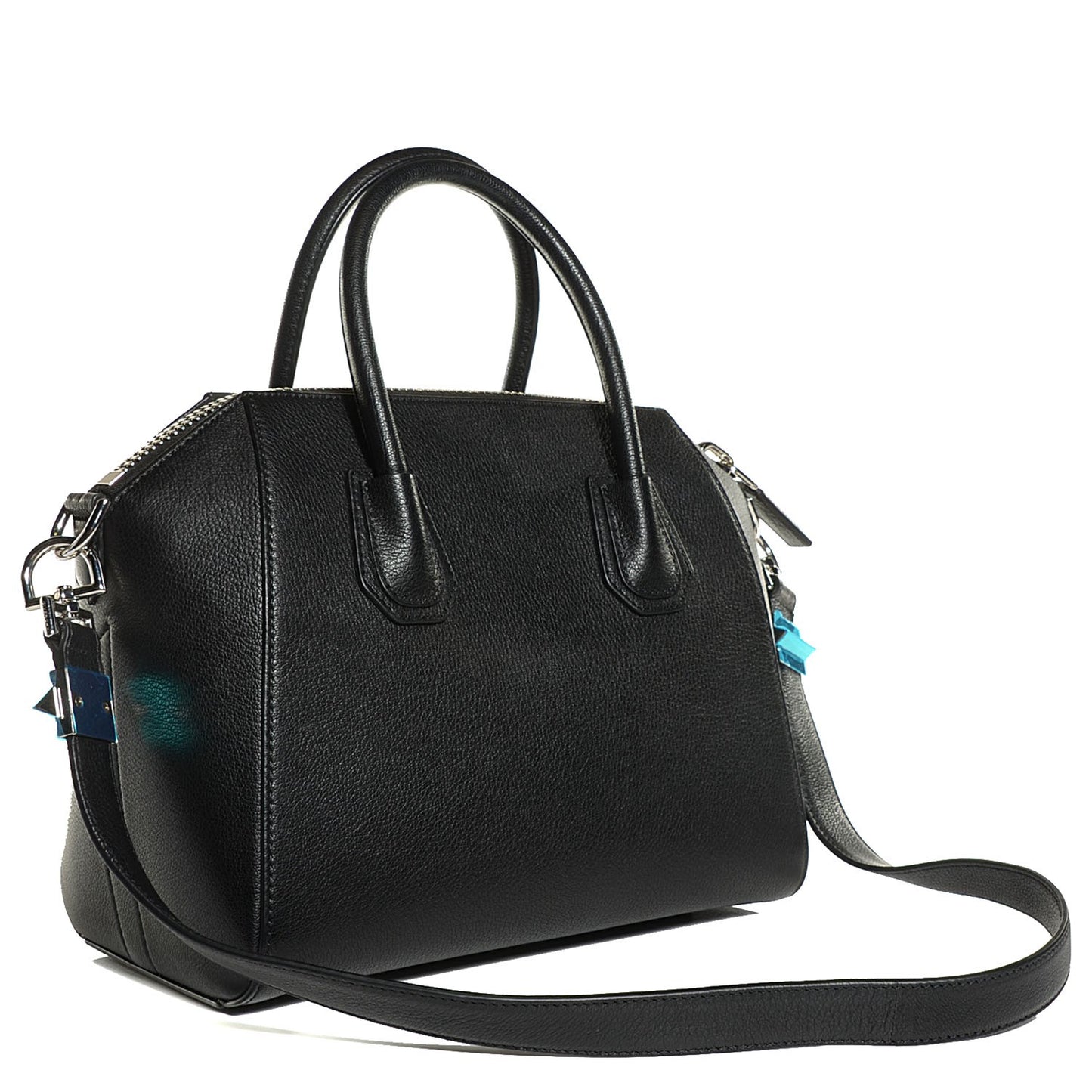 Sugar Goatskin Small Antigona Black