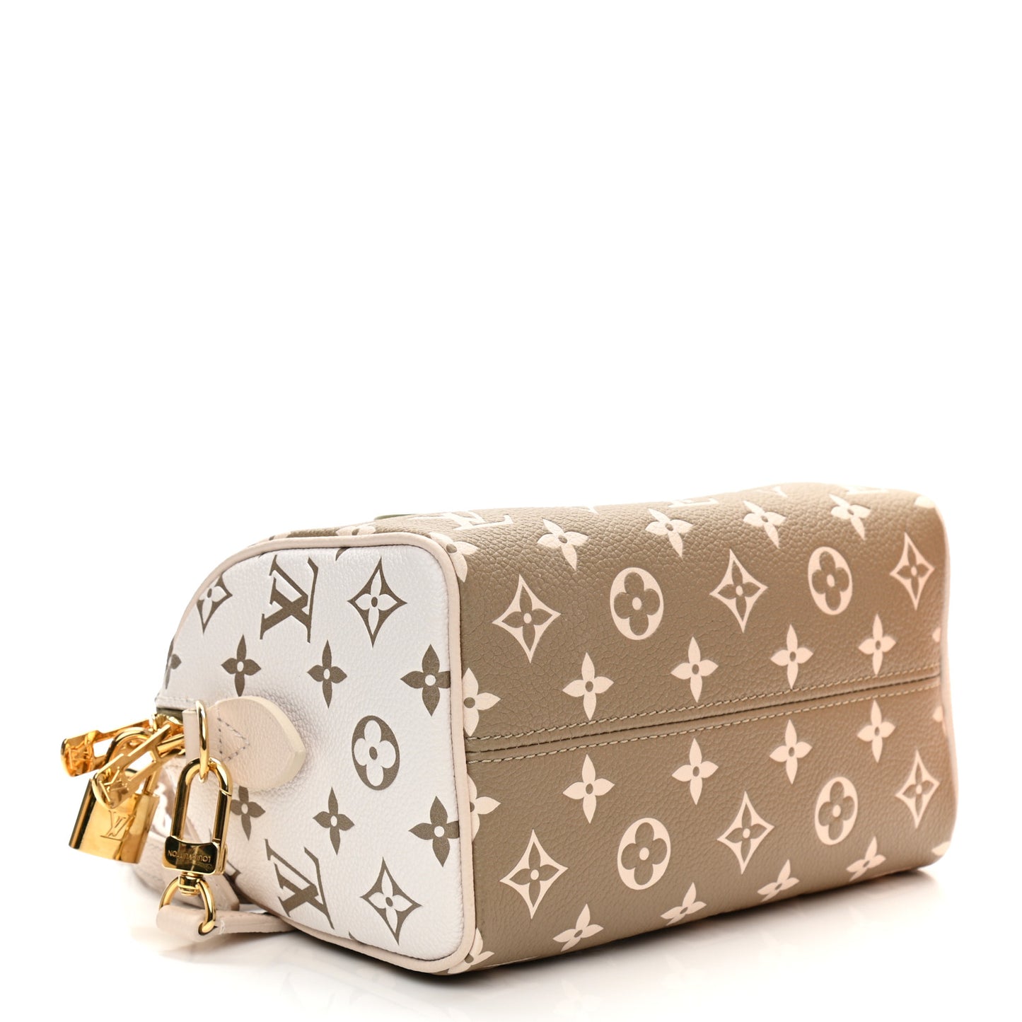 Empreinte Monogram Spring in the City Speedy Bandouliere 20 Kaki Beige Cream