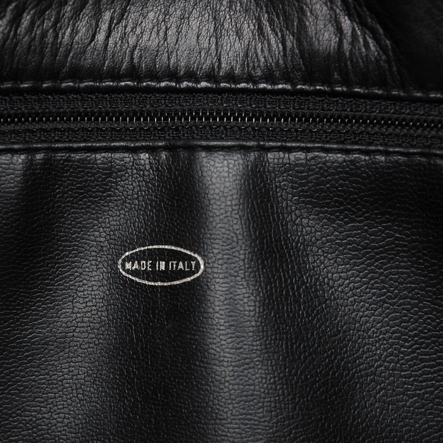Chanel Lambskin Shopping Tote Navy 7 of 10