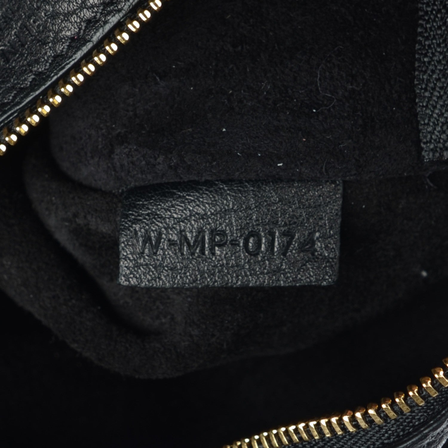 Celine Crisped Calfskin Mini Tie Tote Black 7 of 8