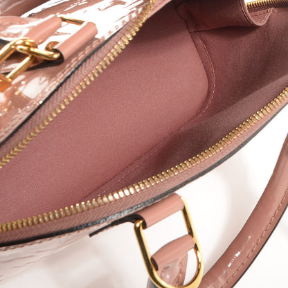 Louis Vuitton Vernis Alma BB Rose Velours 5 of 7