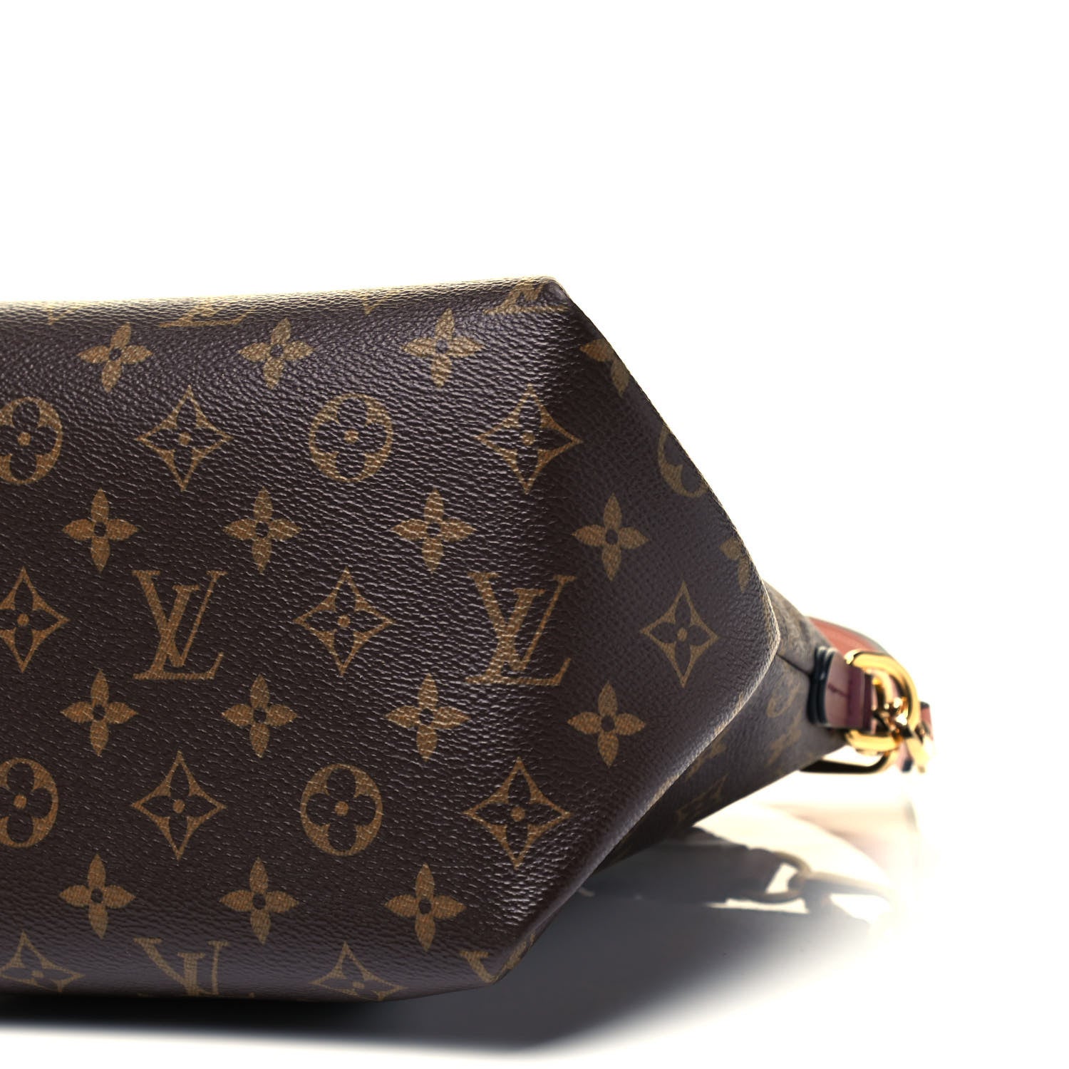 Louis Vuitton Monogram Beaubourg Hobo Mini Bordeaux Red Peach Safran Blue Jean Blue 8 of 10
