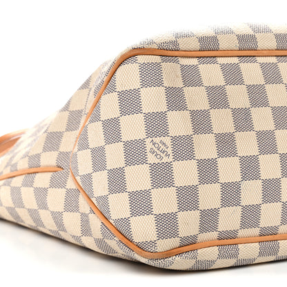 Louis Vuitton Damier Azur Delightful MM Rose Ballerine 9 of 14