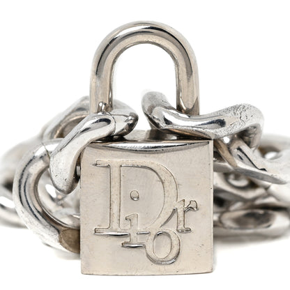 Christian Dior Metal Locket Chain Bracelet 4 of 5