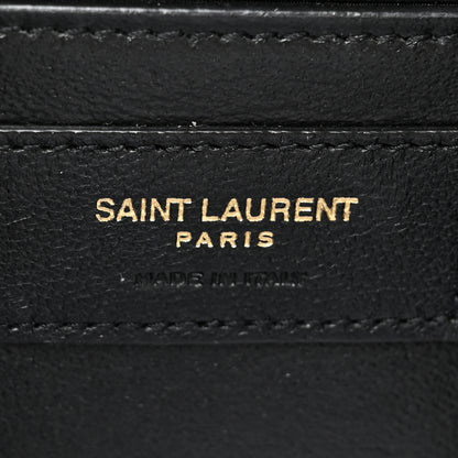 Saint Laurent Grain De Poudre Small Monogram Kate Satchel Dark Beige 6 of 15