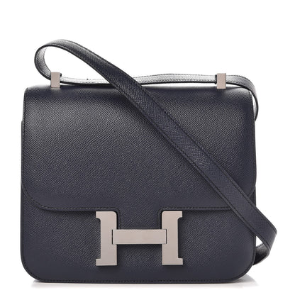 Hermes Epsom Constance 24 Bleu Indigo 1 of 22