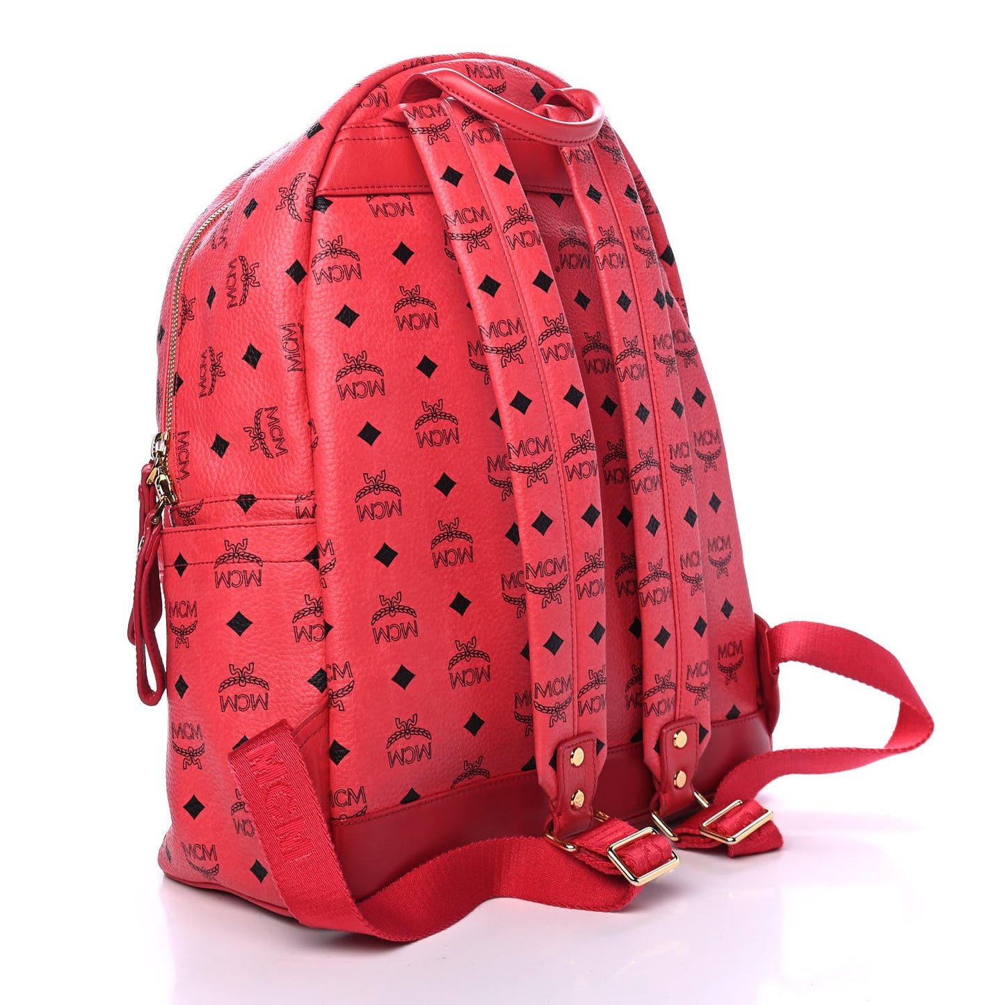 Visetos Medium Sprinkle Stud Stark Backpack Corail