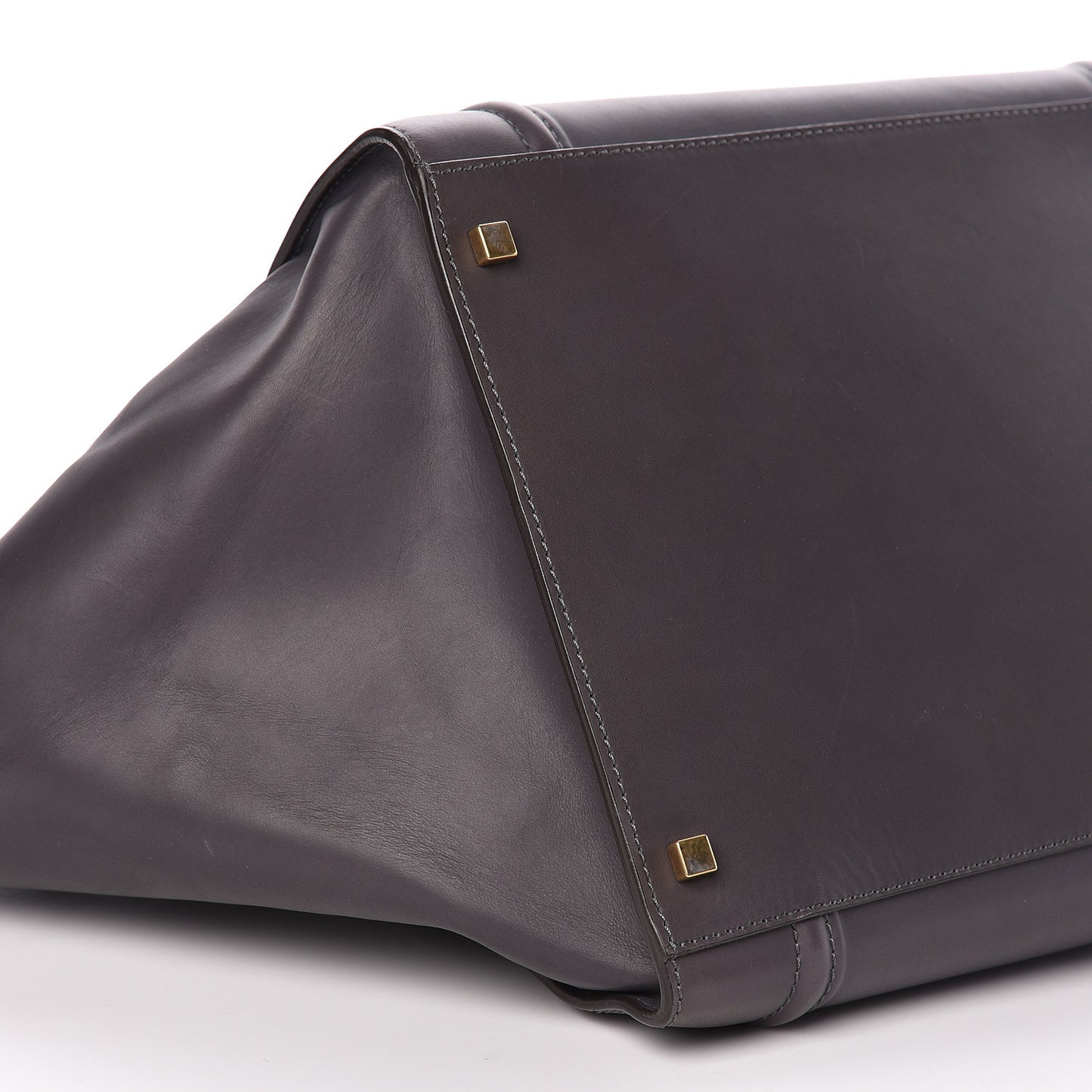 Natural Calfskin Large Phantom Luggage Grey