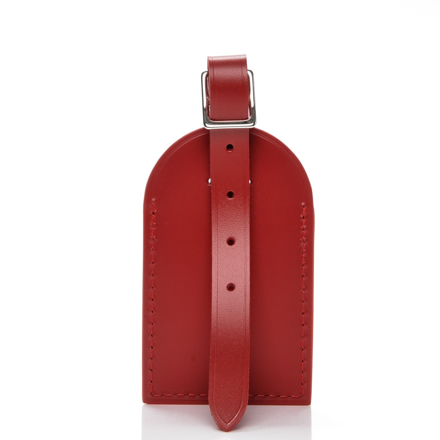 Louis Vuitton Calfskin Luggage Tag Red 2 of 4