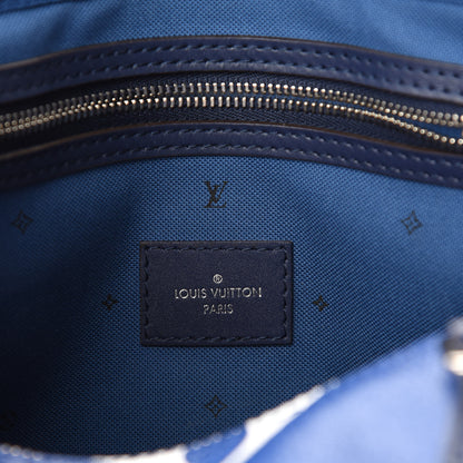 Louis Vuitton Monogram Escale Speedy Bandouliere 30 Blue 8 of 10