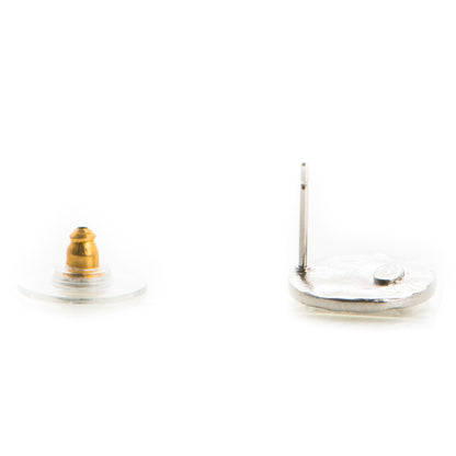 Chanel Crystal CC Earrings Silver 3 of 5