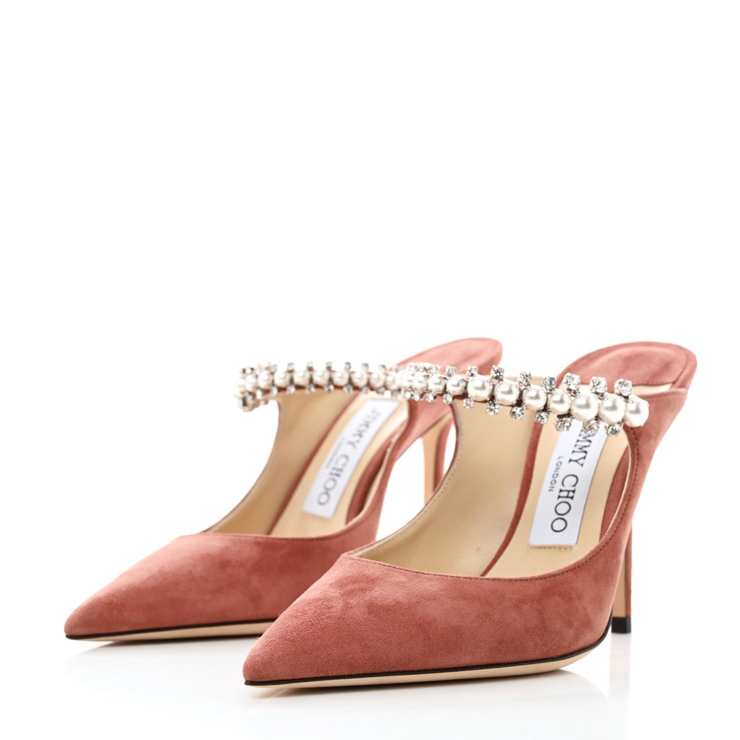 Suede Bing 100 Pumps 36 Dark Blush