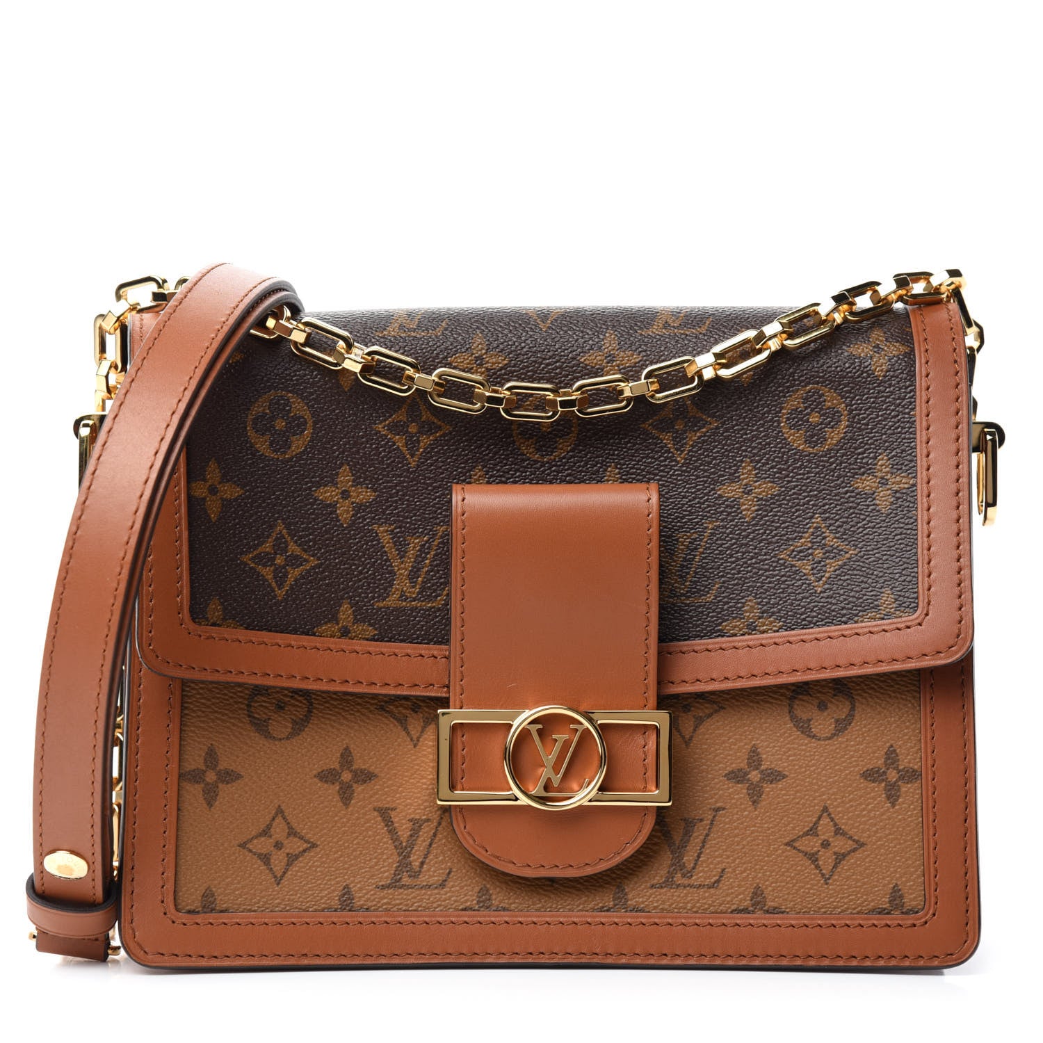 Louis Vuitton Reverse Monogram Dauphine MM 1 of 9
