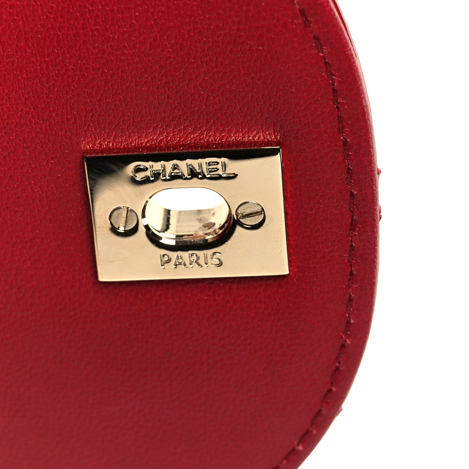 Chanel Patent Quilted Shiny Coco Small Flap Hobo Red 7 of 12