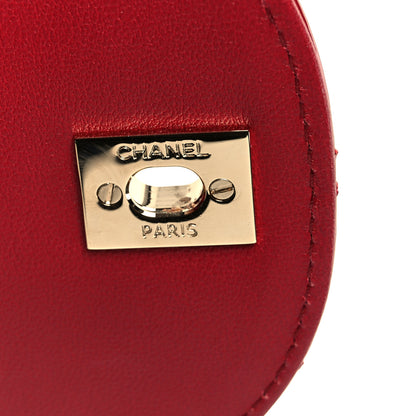 Chanel Patent Quilted Shiny Coco Small Flap Hobo Red 7 of 12