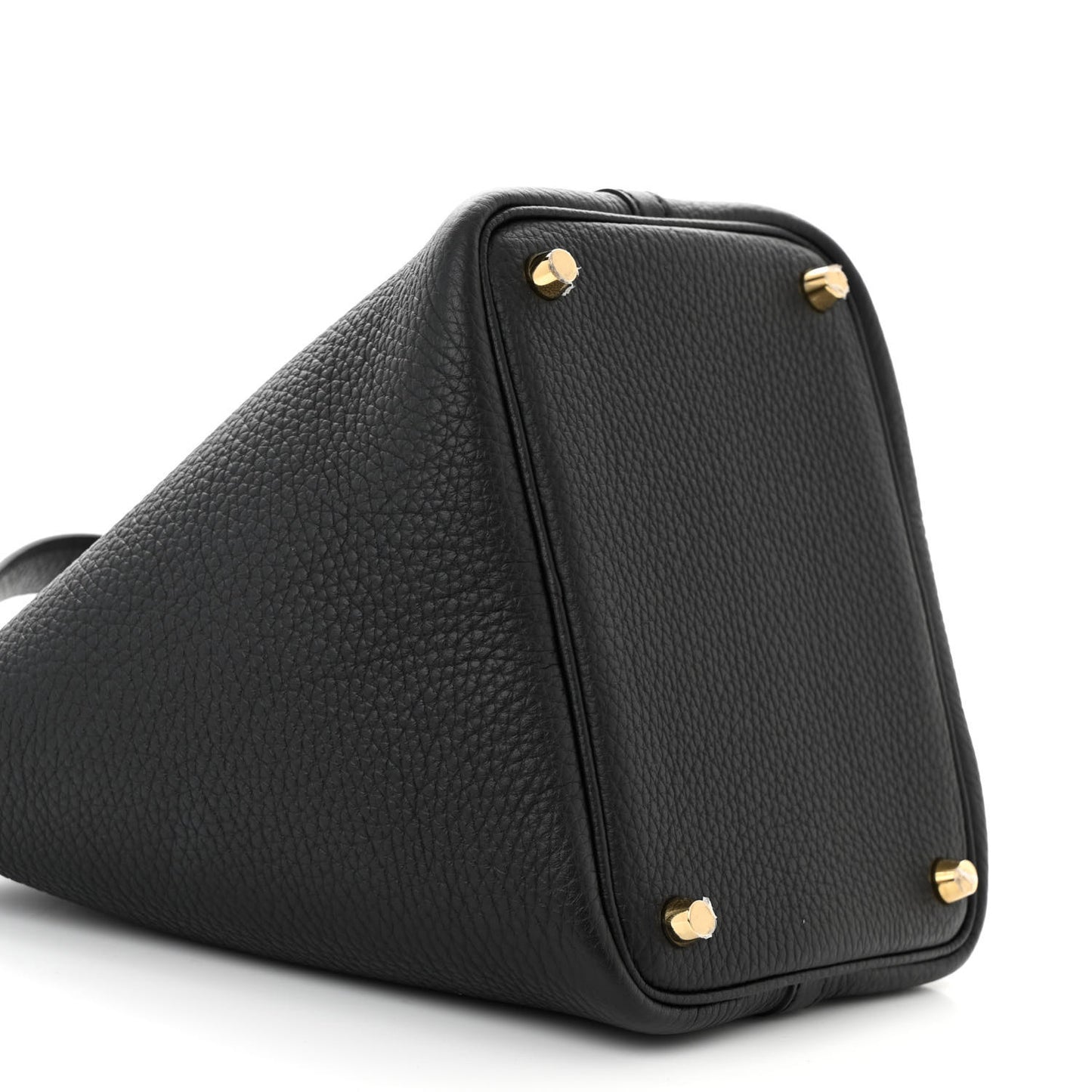 Taurillon Clemence Picotin Lock 18 PM Black