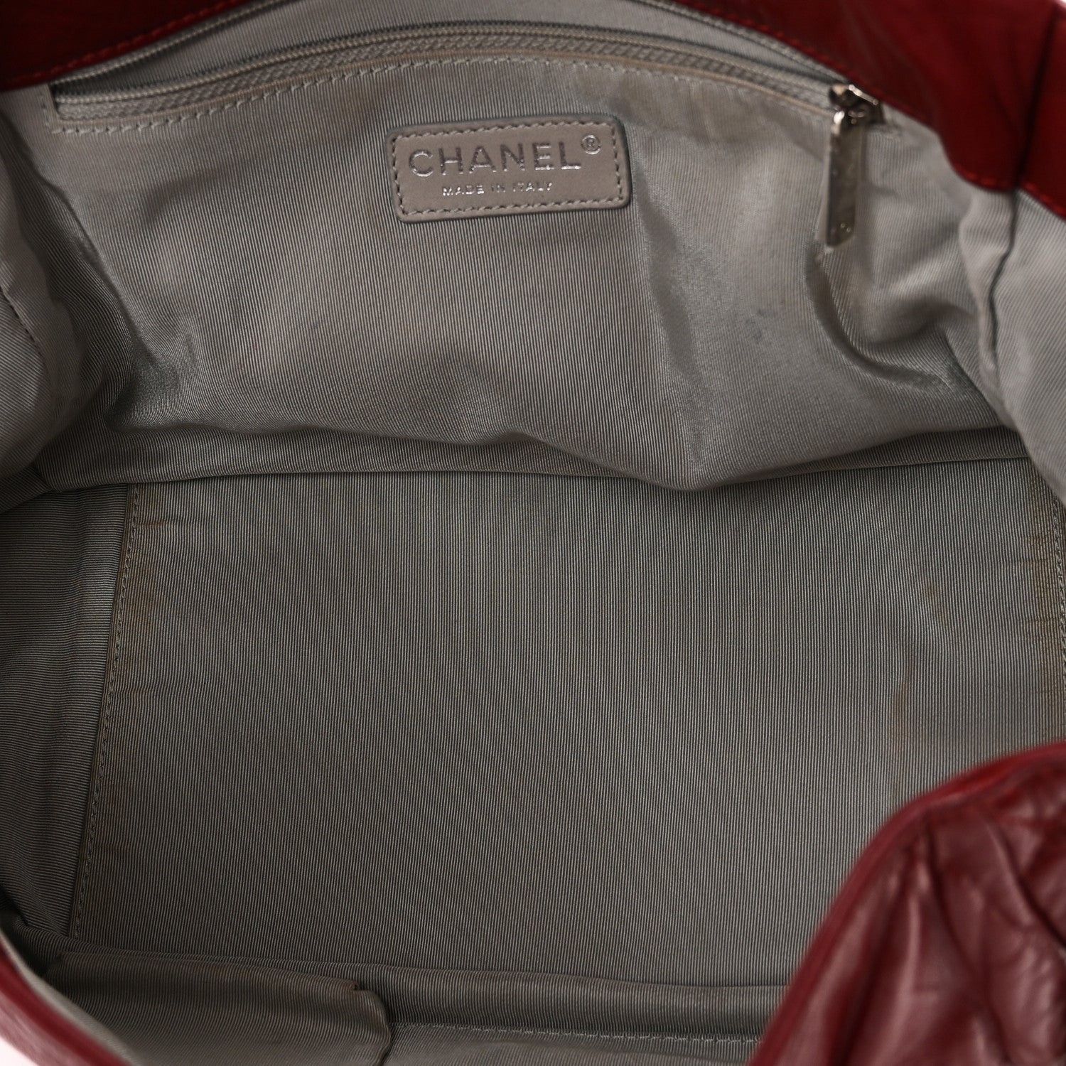 Chanel Lambskin Medium Rock and Chain Flap Red 5 of 10