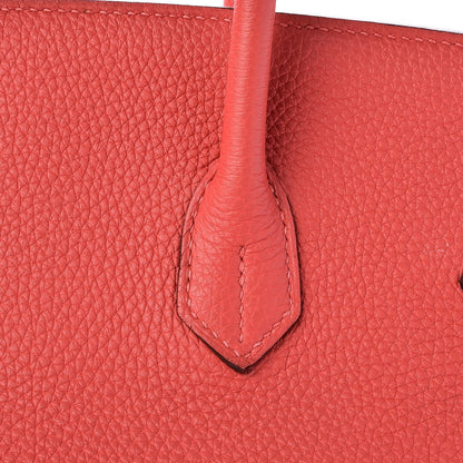 Hermes Togo Birkin 35 Rouge Pivoine 28 of 33