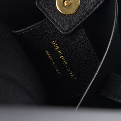 Saint Laurent Calfskin Large Shopping Tote Black 7 of 7