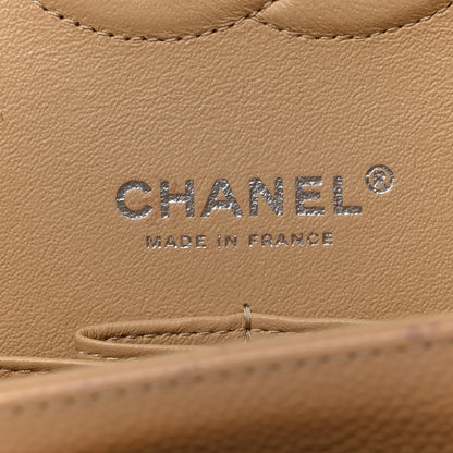 Chanel Caviar Quilted Medium Double Flap Beige 6 of 10